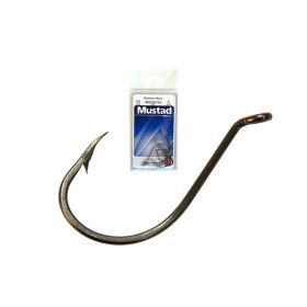   Mustad Beak Stainless Steel 4/0 Haczyk do sandaczy z oczkiem, z zadziorem 5 szt.