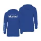 Mustad Blue Brand Longsleeve UV With Hood 3XL Koszulka z Długim Rękawem z Kapturem
