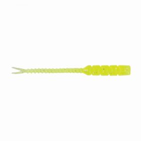   Mustad Aji Hellgramit 5,08cm Átlátszó Chartreuse Plasztik Csali 12db