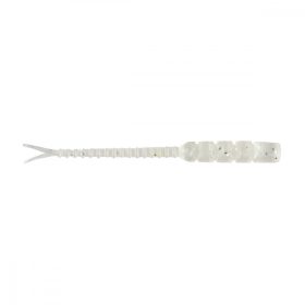   Mustad Aji Hellgramit 5,08cm Átlátszó Lumineszcens Ezüst Csillám Plasztik Csali 12db