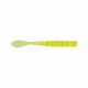 Mustad Aji Halfarok 5,08cm Átlátszó Chartreuse Plasztik Csali 12db