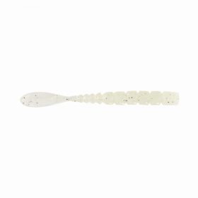   Mustad Aji Halfarok 5,08cm Átlátszó Lumineszcens Ezüst Csillám Plasztik Csali 12db