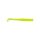 Mustad Aji Paddle Tail 5,08cm Átlátszó Chartreuse Műanyag Csali 12db