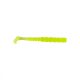 Mustad Aji Paddle Tail 5,08cm Átlátszó Chartreuse Műanyag Csali 12db