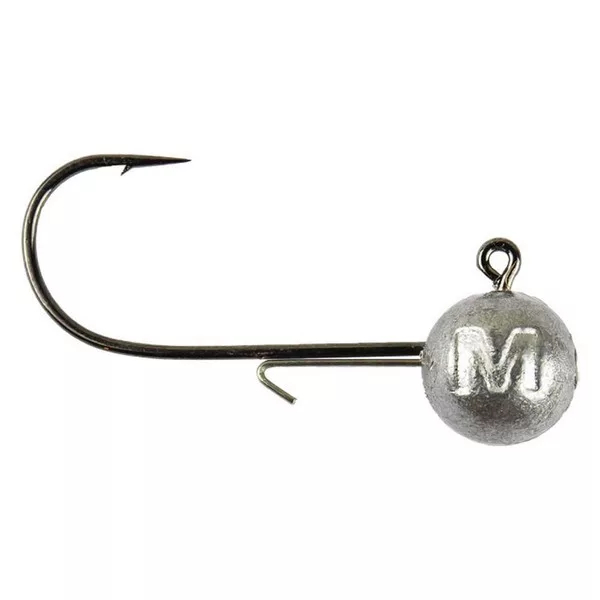 Mustad Golyós Jigfej Tartóval 5/0 5gr Jig Fej Kampóval 6db