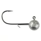Mustad Golyós Jigfej Tartóval 3/0 10gr Jig Fej Kampóval 5db