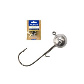   Mustad Ball Jig Head With Keeper 5gr 6/0 Główka jigowa z hakiem 25szt
