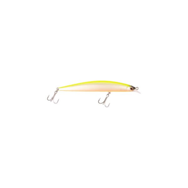 Mustad Gonta Minnow 007 F Ghost Chartreuse 11cm 11gr Pływający Wobler