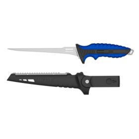   Mustad 17,78cm 4116 Stainless Steel Ultra Flex Fillet Knife Niebieski Nóż do filetowania