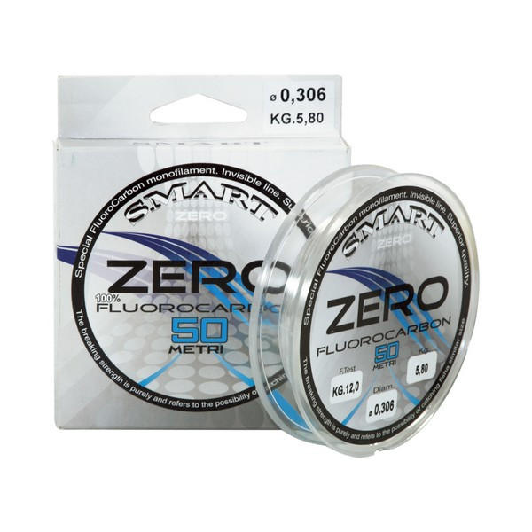 Maver Monofilo Zero Fluorocarbon 50m 0,306mm Żyłka przyponowa