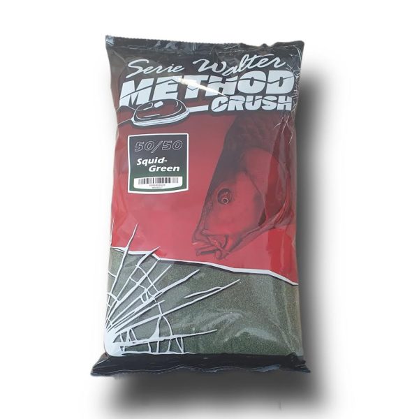 Serie Walter SW Method Crush 50/50 Squid-Green Mączka rybna Zanęta 1kg