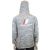 Major Craft Sun Protection Hoodie Jasnoszara Odporna na UV Bluza z Kapturem M