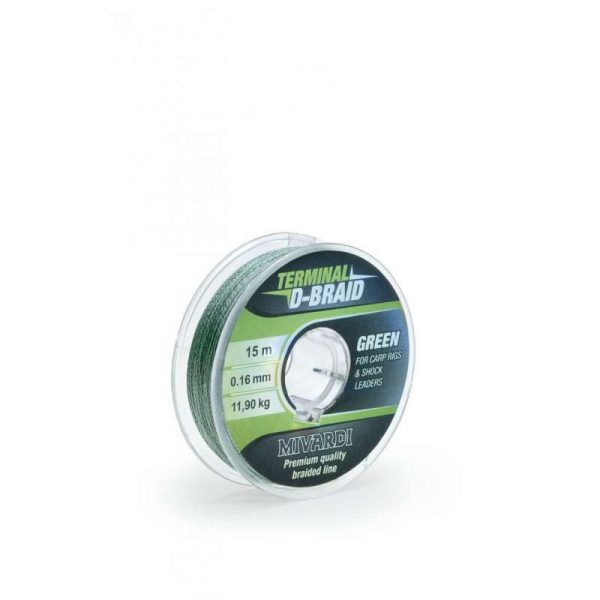 Mivardi Terminal D-Braid 0,26mm 15m Pleciony przypon
