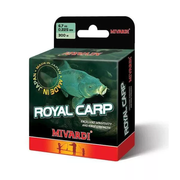 Mivardi Royal Carp 0,255mm 600m Żyłka główna monofilamentowa