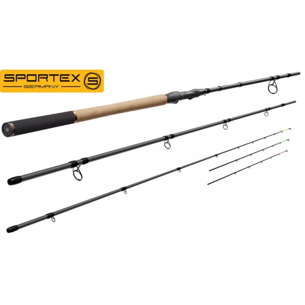 Sportex Xclusive Feeder RS-2 Medium Light 3,90m 65-125gr 3+3 Részes Feeder Bot