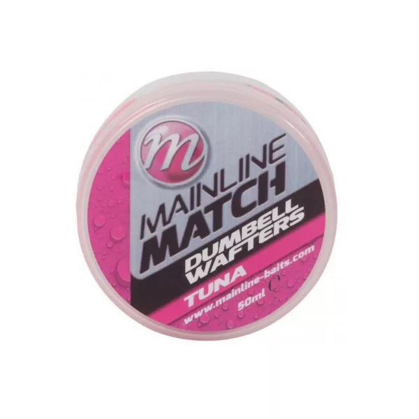 Mainline Match Dumbell Wafters 10mm - Rózsaszín - Tonhal - wafters horogcsali