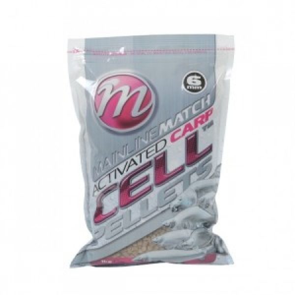 Mainline Match Carp CellTM Pellets 6mm - 1kg - etetőpellet