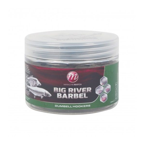 Mainline Big River Barbel Dumbell Hookbaits Przynęta haczykowa 15x18mm