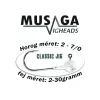 Musaga Classic 5/0 20gr Jig Fej 5db
