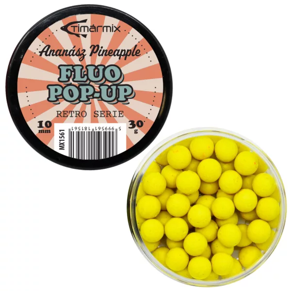 Tímár Mix Retro Ananasowy Fluo Pop-Up 30gr