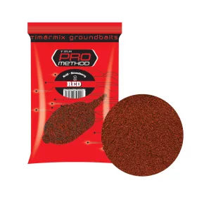 Tímár Mix Pro Method Czerwony Kryl-Truskawka Zanęta 1kg