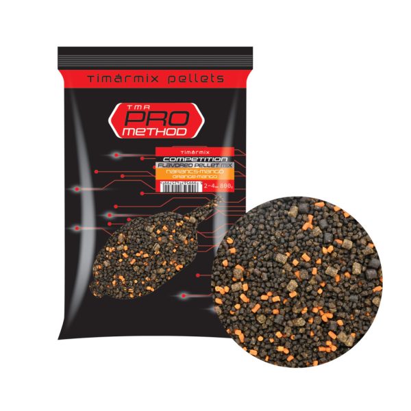 Tímár Mix Competition Flavored Pellet Mix Pomarańcza-Mango 800gr