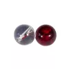 Fox Rage SP 6mm Clear and Red Glass Beads Szklane koraliki