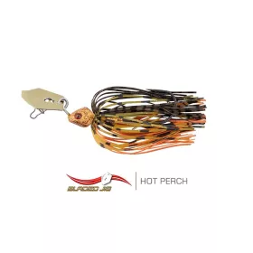 Fox Rage Bladed Jig 7gr Hot Perch Skirted Jig