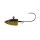 Fox Rage Eel Head Green Pumpkin 2/0 Jig Fej 5gr 4db
