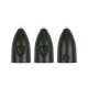 Fox Rage Tungsten Bullet Weights 9gr Ciężarki 3db