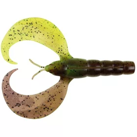Fox Rage Mini Craw UV Green Pumpkin Soft Lure 8cm