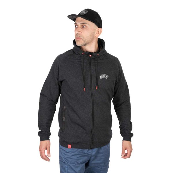 Fox Rage Voyager Hoody Dark Grey Bluza Zapinana na Zamek 3XL