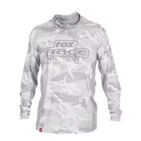  Fox Rage UV Hooded Light Camo Top Bluza z Kapturem Lekka Kamuflaż L