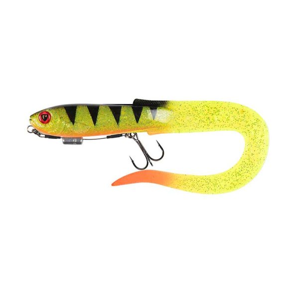 Fox Rage Slick Eel Loaded 21cm UV Perch Plasztik Csali