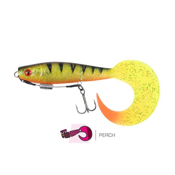 Fox Rage Pro Grub Loaded 12cm 17gr UV Perch Műcsali