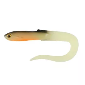 Fox Rage Slick Eel UV Hot Olive Plastic Lure 21cm 1pc