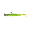 Fox Rage Bulk Loaded Slick Shads UV Lemon Tiger 9cm 2/0 10gr Plastic Lure