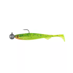   Fox Rage Bulk Loaded Slick Shads UV Lemon Tiger 11cm 3/0 12gr Plastic Lure