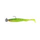Fox Rage Bulk Loaded Slick Shads UV Lemon Tiger 11cm 3/0 12gr Plastic Lure