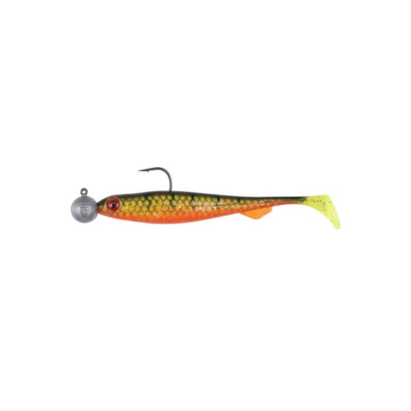 Fox Rage Bulk Loaded Slick Shads UV Natural Perch 11cm 3/0 12gr Plastic Lure