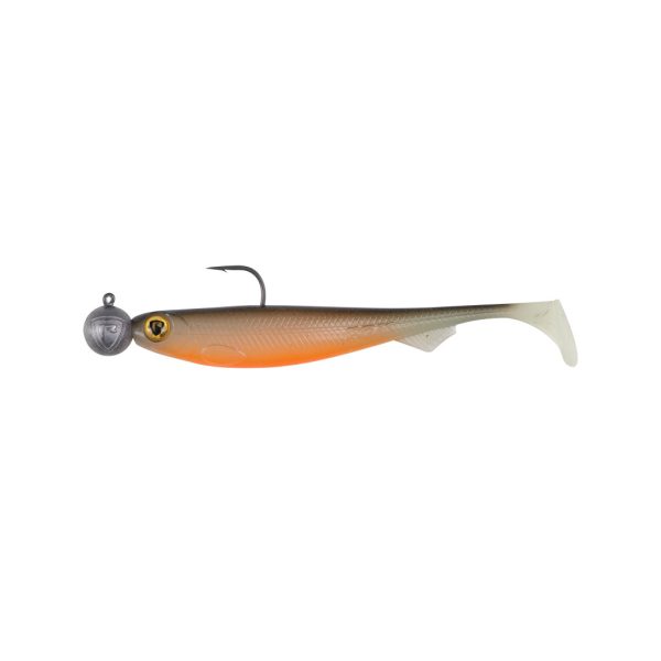 Fox Rage Bulk Loaded Slick Shads UV Hot Olive 11cm 3/0 12gr Plastic Lure