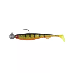   Fox Rage Bulk Loaded Slick Shads UV Perch 11cm 3/0 12gr Plastic Lure