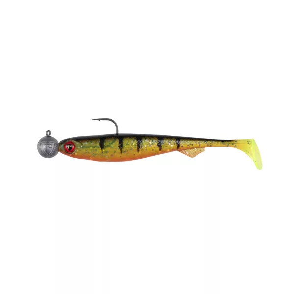 Fox Rage Bulk Loaded Slick Shads UV Perch 11cm 3/0 12gr Plastic Lure