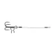 Fox Rage Strike Point Średnia Przynęta 12cm 40lb Rozmiar 1 Zestaw Stinger 2 szt.