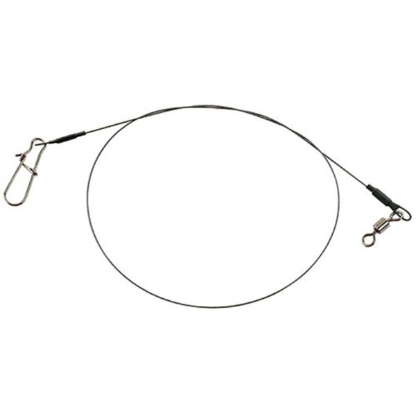 Fox Rage Rage Strike Point 7 Strand Titanium Leader Predator Leader 2pcs 50cm 23kg