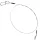 Fox Rage Rage Strike Point Jerk Leader Single Strand Titanium Predator Leader 2pcs 0.8mm 40cm
