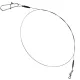 Fox Rage Rage Strike Point Jerk Leader Single Strand Titanium Predator Leader 2pcs 0.8mm 40cm