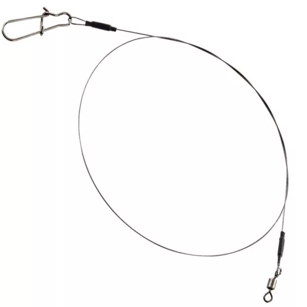 Fox Rage Rage Strike Point Jerk Leader Single Strand Titanium Predator Leader 2pcs 1.0mm 40cm