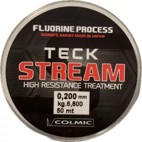   Colmic Teck Stream 50m 0,20mm Monofilamentowa Żyłka Przyponowa