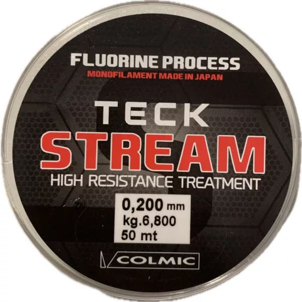 Colmic Teck Stream 50m 0,20mm Monofilamentowa Żyłka Przyponowa